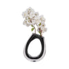 ELINA BLACK GLASS VASE