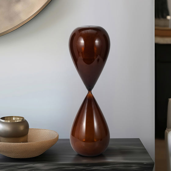 BROWN HOURGLASS