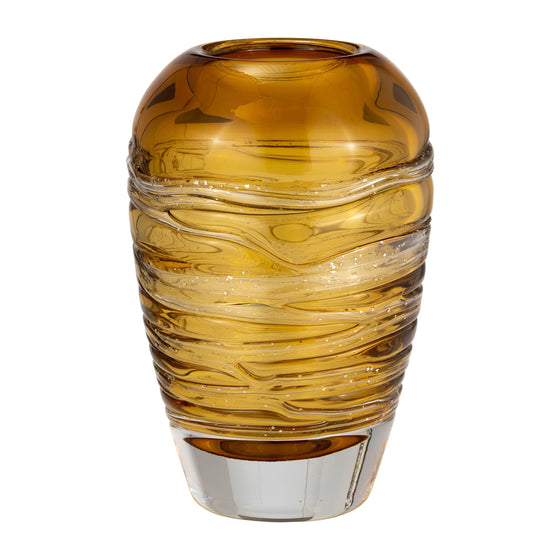 VEINED VASE AMBER